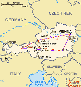 Austria - map