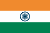 India: bandera