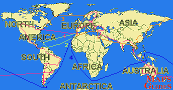 世界 - 地图